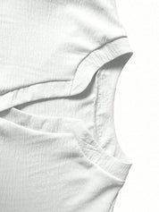 Plus Size Ruffle Sleeve V-Neck Top