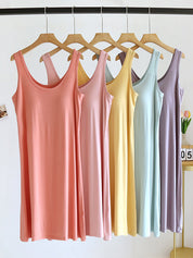 U-Neck Modal Dress Built-in Bra
