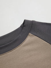 Raglan Sleeve Rib Crop Top