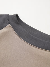 Raglan Sleeve Rib Crop Top
