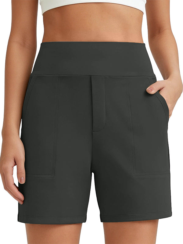 Women's Wide Leg Shorts with Pockets