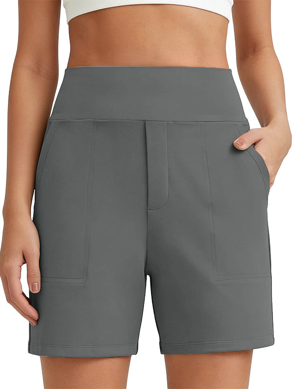 Women's Wide Leg Shorts with Pockets