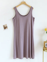 U-Neck Modal Dress Built-in Bra