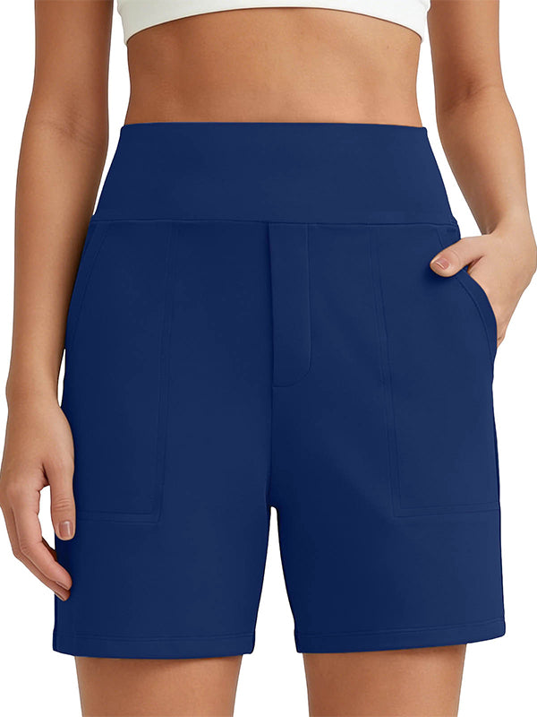 Women's Wide Leg Shorts with Pockets