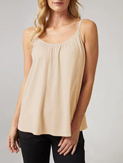 Built-in Bra Cool Flowy Cami Top