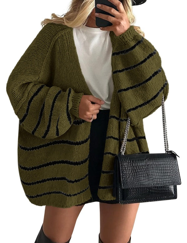 Women's Open Front Oversized Cardigan Sweaters