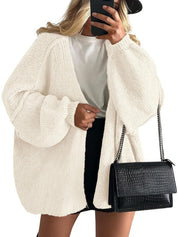 Women's Open Front Oversized Cardigan Sweaters