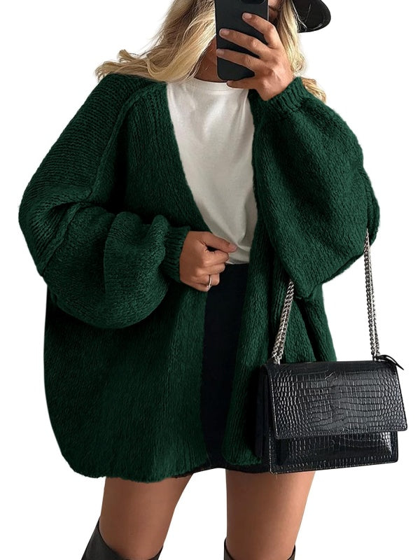 Women's Open Front Oversized Cardigan Sweaters