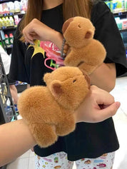 1PC Animal Plush Toy Decorated Slap Bracelet