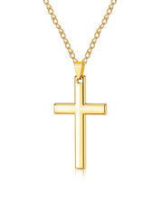 Men's Cross Pendant Necklace