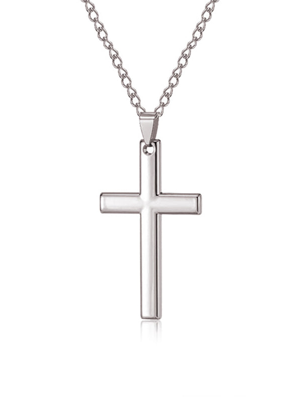 Men's Cross Pendant Necklace