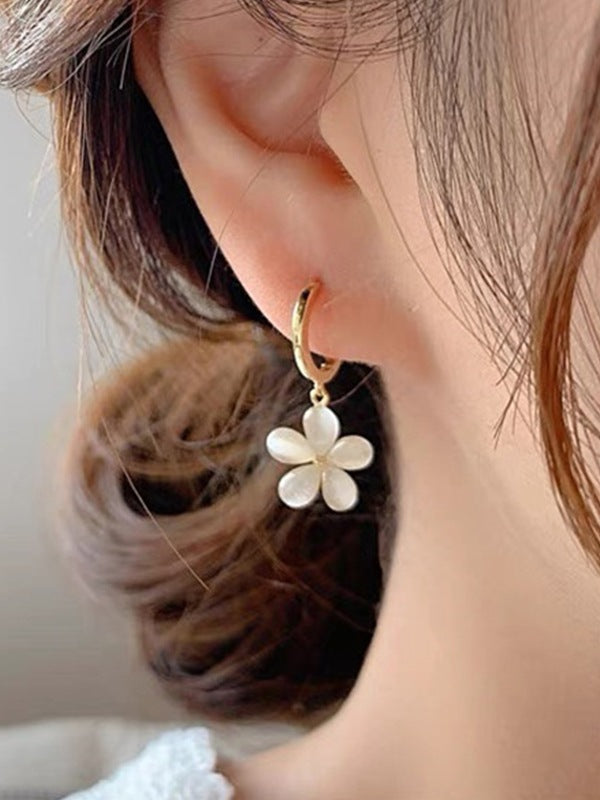 Flower Decor Y2K Earring