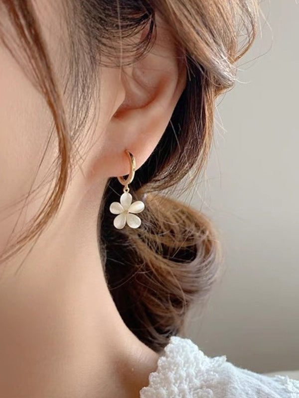 Flower Decor Y2K Earring