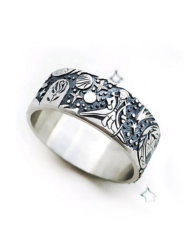 Engraved Little Prince Band Ring