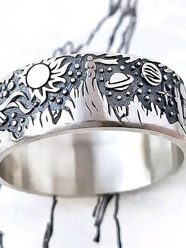 Engraved Little Prince Band Ring