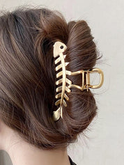 Fish Bone Large Hair Claw