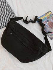 Vintage Wash Capacity Crossbody Bag