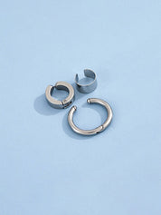 Men's 3pcs Simple Ear Cuff Set