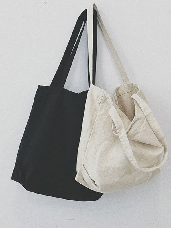 Vintage Wash Large Tote Bag