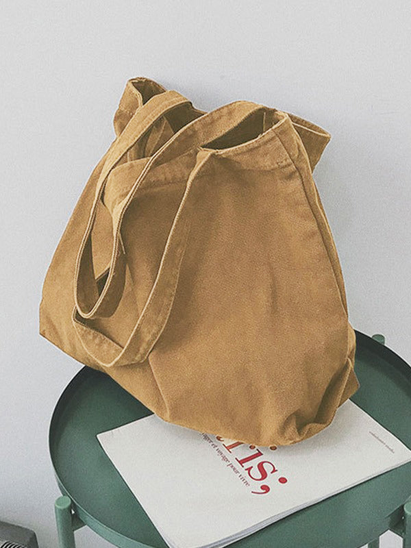 Vintage Wash Large Tote Bag