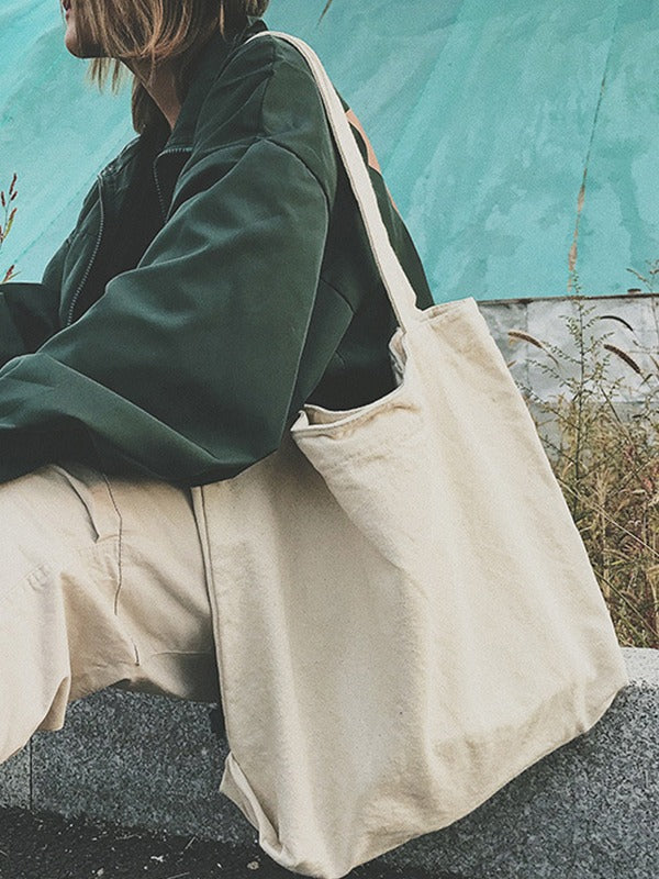 Vintage Wash Large Tote Bag