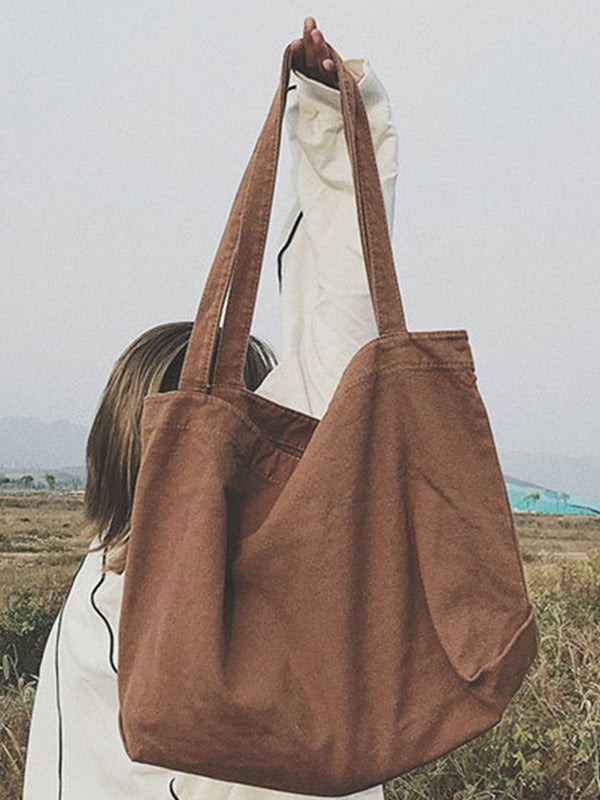 Vintage Wash Large Tote Bag