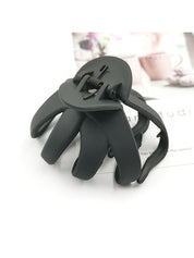Solid Color Frosted Hair Claw Clip