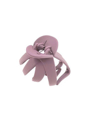 Solid Color Frosted Hair Claw Clip