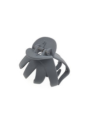 Solid Color Frosted Hair Claw Clip