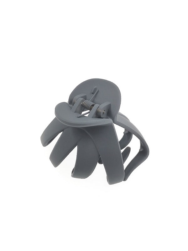 Solid Color Frosted Hair Claw Clip