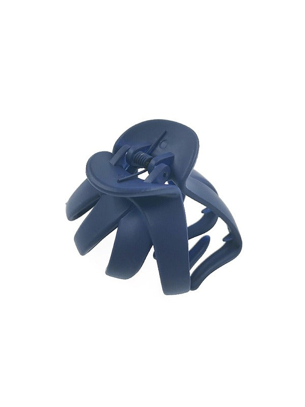 Solid Color Frosted Hair Claw Clip