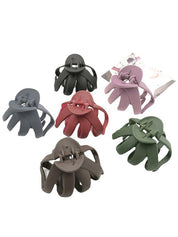 Solid Color Frosted Hair Claw Clip