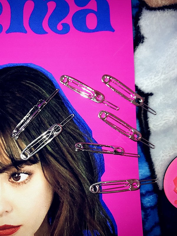 1pc Safety Pin Hair Clip