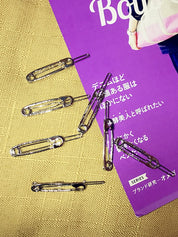 1pc Safety Pin Hair Clip