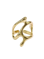 Irregular Geometric Cuff Ring