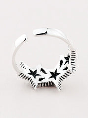 Vintage Star Cuff Ring