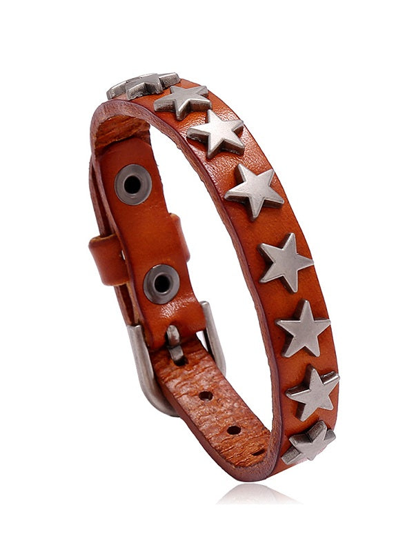 Vintage Punk Star Bracelet