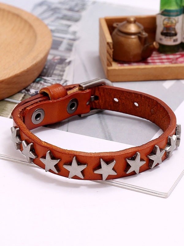 Vintage Punk Star Bracelet