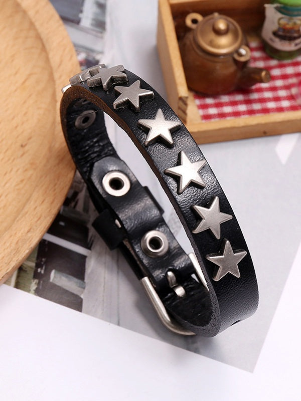 Vintage Punk Star Bracelet