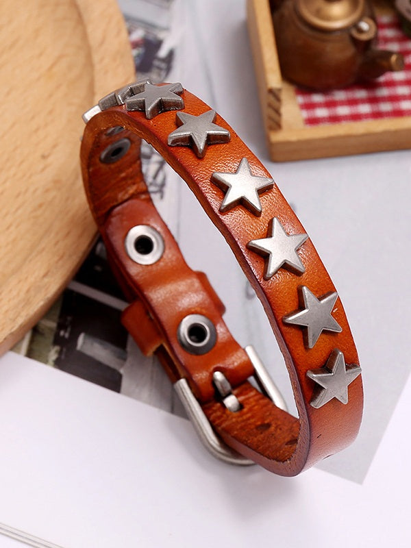 Vintage Punk Star Bracelet