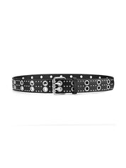 Punk Rivet Design Eyelet Buckle Belt