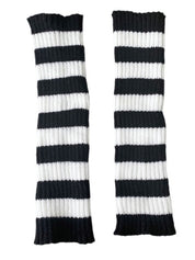 Vintage Striped Knitted Leg Warmer