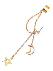 Tassel Star Moon Drop Earrings
