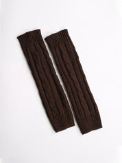 Winter Warm Cable Knit Leg Warmer
