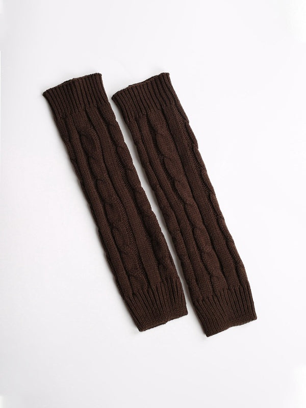 Winter Warm Cable Knit Leg Warmer