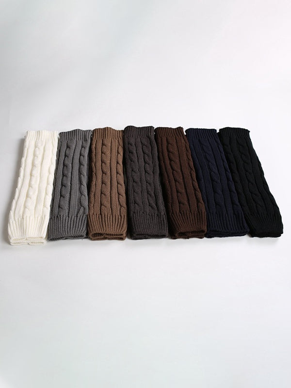 Winter Warm Cable Knit Leg Warmer
