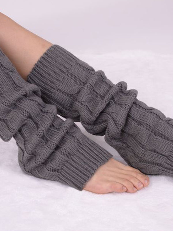 Winter Warm Cable Knit Leg Warmer