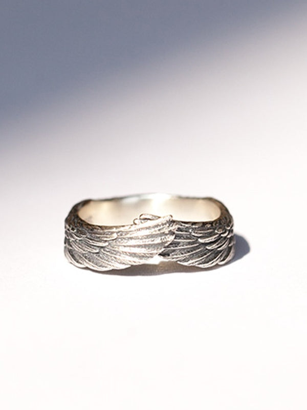 Vintage Angel Wing Cuff Ring