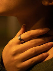 Vintage Angel Wing Cuff Ring