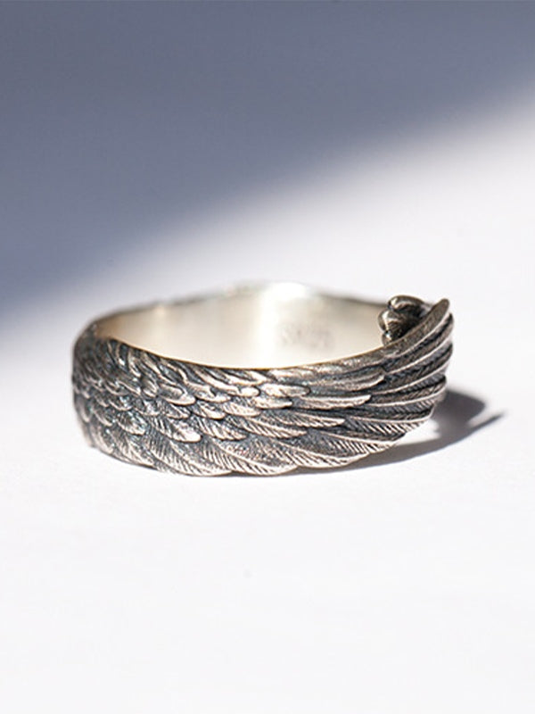 Vintage Angel Wing Cuff Ring